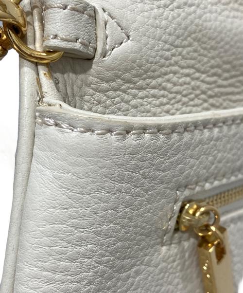 TORY BURCH（トリーバーチ）TORY BURCH (トリーバーチ) チェーンショルダーバッグ ベージュの古着・服飾アイテム