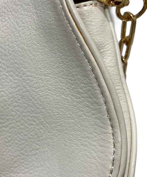 TORY BURCH（トリーバーチ）TORY BURCH (トリーバーチ) チェーンショルダーバッグ ベージュの古着・服飾アイテム