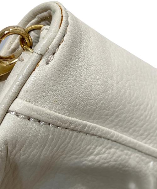 TORY BURCH（トリーバーチ）TORY BURCH (トリーバーチ) チェーンショルダーバッグ ベージュの古着・服飾アイテム