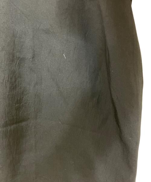 SACRA（サクラ）SACRA (サクラ) アセテート ブライト ツイル サロペット ブラック サイズ:SIZE38の古着・服飾アイテム