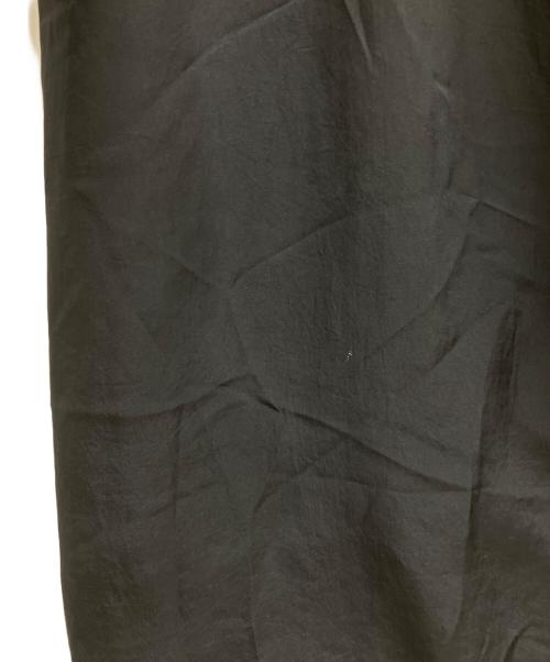 SACRA（サクラ）SACRA (サクラ) アセテート ブライト ツイル サロペット ブラック サイズ:SIZE38の古着・服飾アイテム