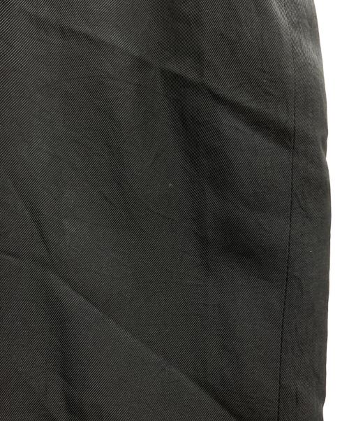 SACRA（サクラ）SACRA (サクラ) アセテート ブライト ツイル サロペット ブラック サイズ:SIZE38の古着・服飾アイテム