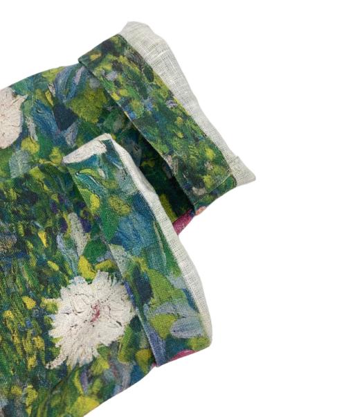 AXEL JAPAN（アクセル ジャパン）AXEL JAPAN (アクセル ジャパン) リネンワンピース グリーン サイズ:SIZE 38の古着・服飾アイテム