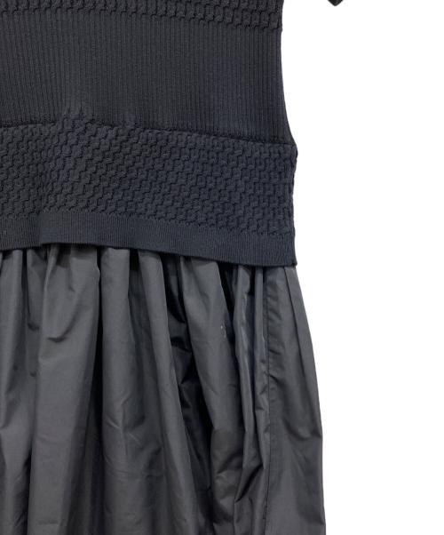 CYCLAS（シクラス）CYCLAS (シクラス) ドッキングワンピース ブラック サイズ:34の古着・服飾アイテム