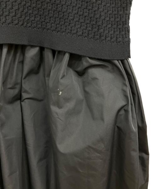 CYCLAS（シクラス）CYCLAS (シクラス) ドッキングワンピース ブラック サイズ:34の古着・服飾アイテム