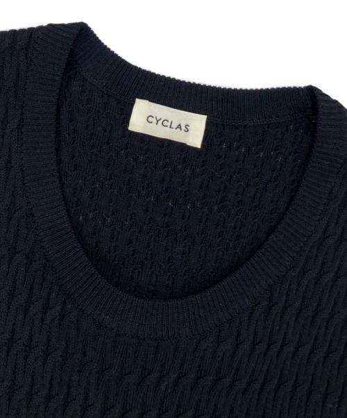 CYCLAS（シクラス）CYCLAS (シクラス) ドッキングワンピース ブラック サイズ:34の古着・服飾アイテム