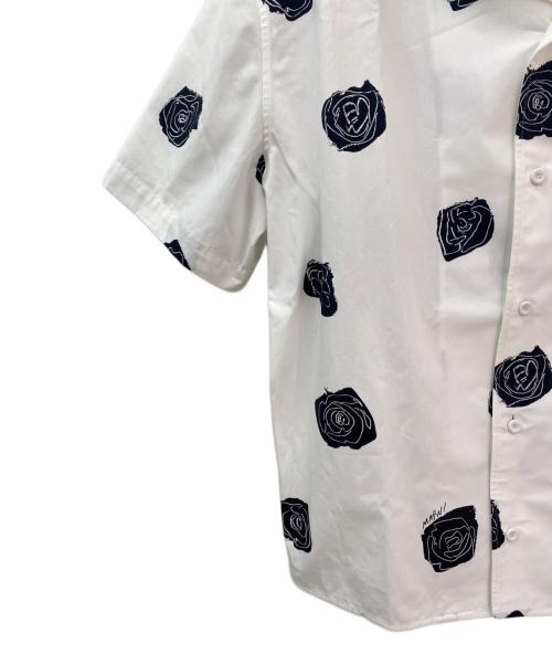 MARNI（マルニ）MARNI (マルニ) オールオーバーグラフィックプリントシャツ ホワイト サイズ:40の古着・服飾アイテム