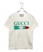 GUCCIグッチ）の古着「Tシャツ」｜オフホワイト