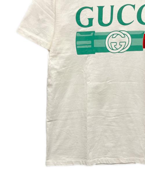 GUCCI（グッチ）GUCCI (グッチ) Tシャツ オフホワイト サイズ:Ｓの古着・服飾アイテム