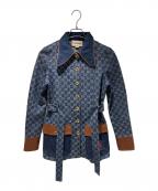 GUCCIグッチ）の古着「オーガニック デニムジャケット/652658 XDBIP」｜インディゴ