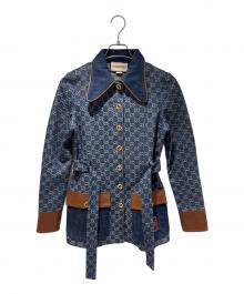 GUCCI（グッチ）の古着「オーガニック デニムジャケット/652658 XDBIP」｜インディゴ