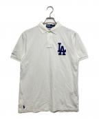POLO RALPH LAURENポロ・ラルフローレン）の古着「LAポロシャツ」｜ホワイト