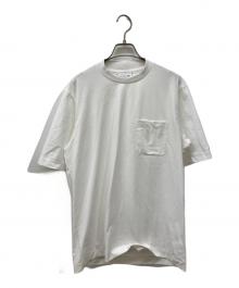 LACOSTE（ラコステ）の古着「速乾ストレッチポケットTシャツ」｜ホワイト