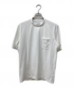 LACOSTEラコステ）の古着「速乾ストレッチポケットTシャツ」｜ホワイト