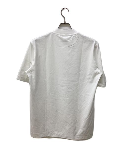 LACOSTE（ラコステ）LACOSTE (ラコステ) 速乾ストレッチポケットTシャツ ホワイト サイズ:Mの古着・服飾アイテム