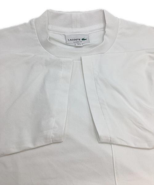 LACOSTE（ラコステ）LACOSTE (ラコステ) 速乾ストレッチポケットTシャツ ホワイト サイズ:Mの古着・服飾アイテム