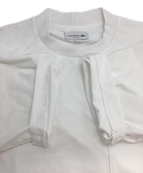 LACOSTE（ラコステ）LACOSTE (ラコステ) 速乾ストレッチポケットTシャツ ホワイト サイズ:Mの古着・服飾アイテム