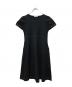 Rene（ルネ）の古着「パール装飾	Light Knit Dress」｜ブラック