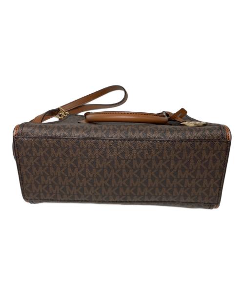 MICHAEL KORS（マイケルコース）MICHAEL KORS (マイケルコース) 2WAYバッグ ブラウンの古着・服飾アイテム