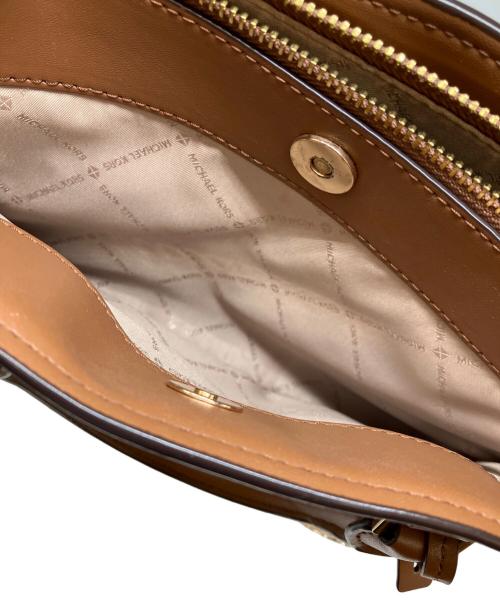 MICHAEL KORS（マイケルコース）MICHAEL KORS (マイケルコース) 2WAYバッグ ブラウンの古着・服飾アイテム