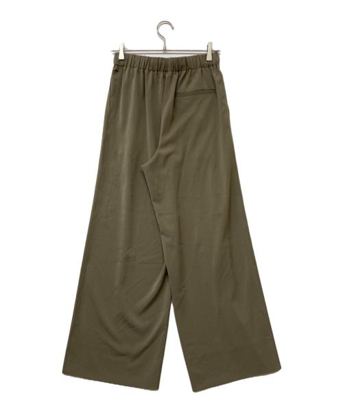 BALLSEY（ボールジィ）BALLSEY (ボールジィ) 2-wayストレッチ イージーセミワイドパンツ グリーン サイズ:36の古着・服飾アイテム