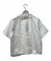 mizuiro-ind (ミズイロインド) gathered collar half slv shirt ホワイト サイズ:Free：6000円