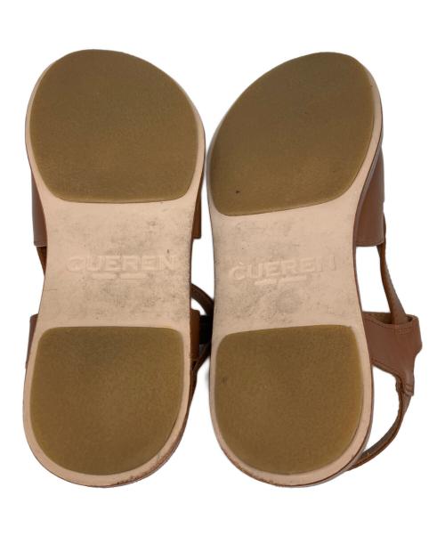 CUEREN（クエルン）CUEREN (クエルン) VENICE 09 SANDAL Almond ブラウン サイズ:24cmの古着・服飾アイテム