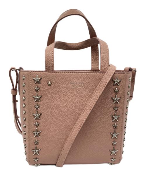 JIMMY CHOO（ジミーチュウ）JIMMY CHOO (ジミーチュウ) MINI PEGASI UUF ピンクの古着・服飾アイテム