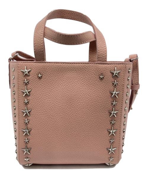 JIMMY CHOO（ジミーチュウ）JIMMY CHOO (ジミーチュウ) MINI PEGASI UUF ピンクの古着・服飾アイテム
