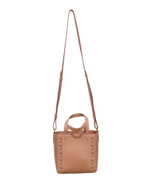 JIMMY CHOO（ジミーチュウ）JIMMY CHOO (ジミーチュウ) MINI PEGASI UUF ピンクの古着・服飾アイテム