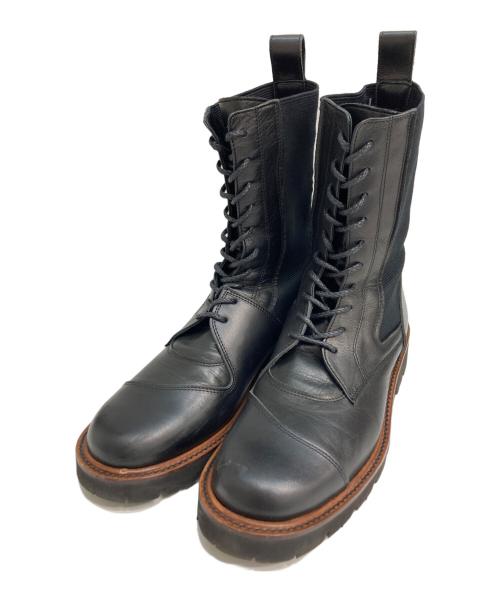 Y's（ワイズ）Y's (ワイズ) SIDE GORE BOOTS ブラック サイズ:6の古着・服飾アイテム