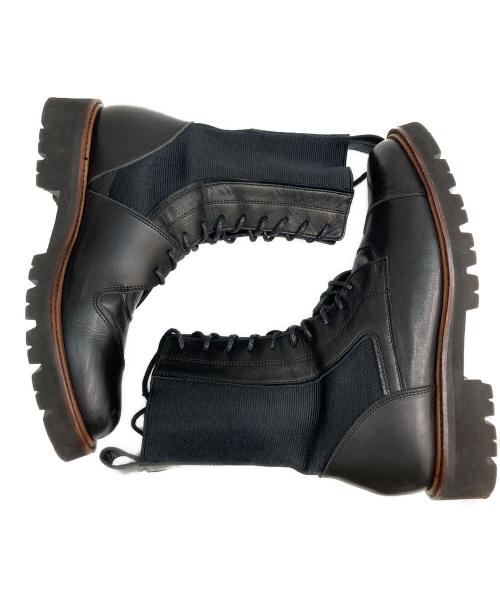Y's（ワイズ）Y's (ワイズ) SIDE GORE BOOTS ブラック サイズ:6の古着・服飾アイテム