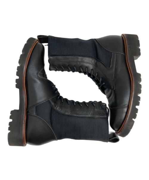 Y's（ワイズ）Y's (ワイズ) SIDE GORE BOOTS ブラック サイズ:6の古着・服飾アイテム