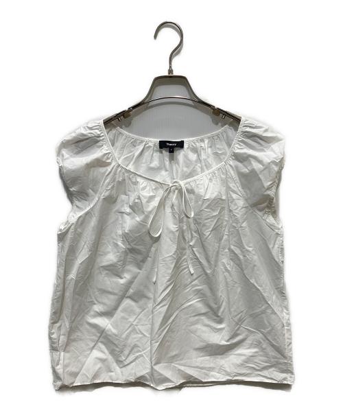 theory（セオリー）theory (セオリー) ブラウス ホワイト サイズ:Sの古着・服飾アイテム