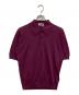 JOHN SMEDLEY（ジョンスメドレー）の古着「ISIS SHIRT FC SS」｜パープル