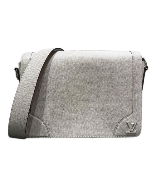 LOUIS VUITTON（ルイ ヴィトン）LOUIS VUITTON (ルイ ヴィトン) タイガ ニューフラップメッセンジャー/ショルダーバッグ ライトグレーの古着・服飾アイテム
