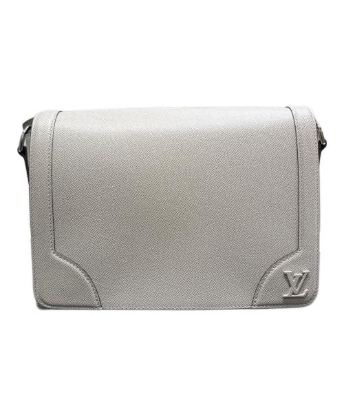 LOUIS VUITTON（ルイ ヴィトン）LOUIS VUITTON (ルイ ヴィトン) タイガ ニューフラップメッセンジャー/ショルダーバッグ ライトグレーの古着・服飾アイテム