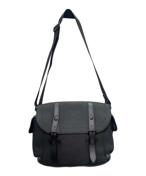 LOUIS VUITTON（ルイ ヴィトン）LOUIS VUITTON (ルイ ヴィトン) クリストファー・メッセンジャー/ショルダーバッグ ブラックの古着・服飾アイテム