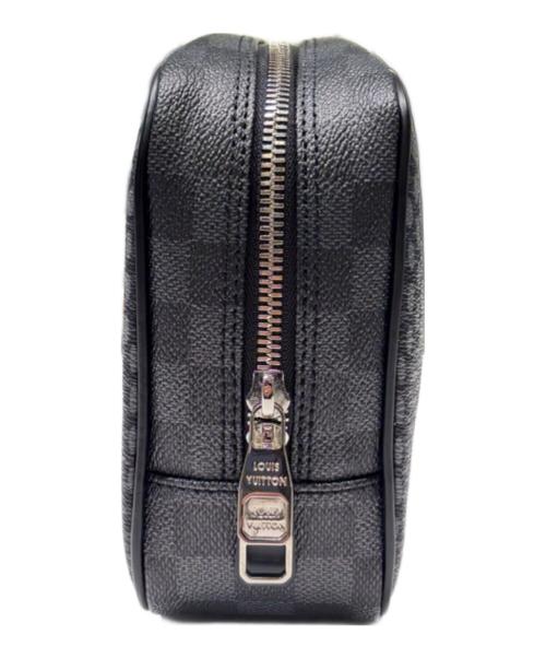 LOUIS VUITTON（ルイ ヴィトン）LOUIS VUITTON (ルイ ヴィトン) トラベルポーチ/ダミエ・グラフィット/トゥルース・トワレ GM ブラック サイズ:GMの古着・服飾アイテム