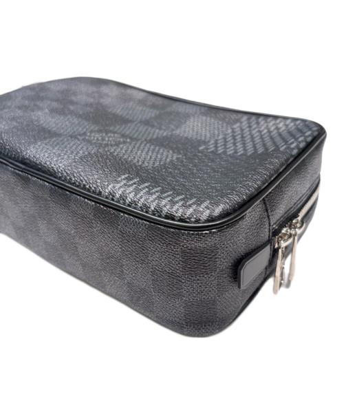 LOUIS VUITTON（ルイ ヴィトン）LOUIS VUITTON (ルイ ヴィトン) トラベルポーチ/ダミエ・グラフィット/トゥルース・トワレ GM ブラック サイズ:GMの古着・服飾アイテム