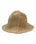 kijima takayuki（キジマタカユキ）の古着「POLY HAND KNIT TULIP HAT」｜ベージュ