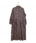 GRANDMA MAMA DAUGHTER (グランマママドーター) 草木プリントシャツワンピース ブラウン サイズ:1 未使用品：9000円