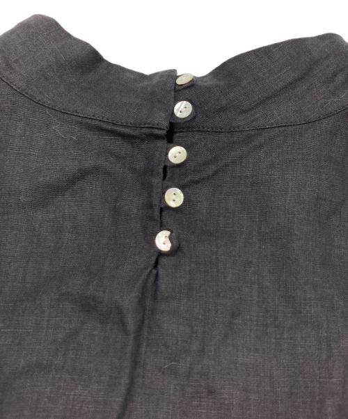 08MAB（ゼロハチマブ）08MAB (ゼロハチマブ) リネンワンピース ブラック サイズ:FREEの古着・服飾アイテム