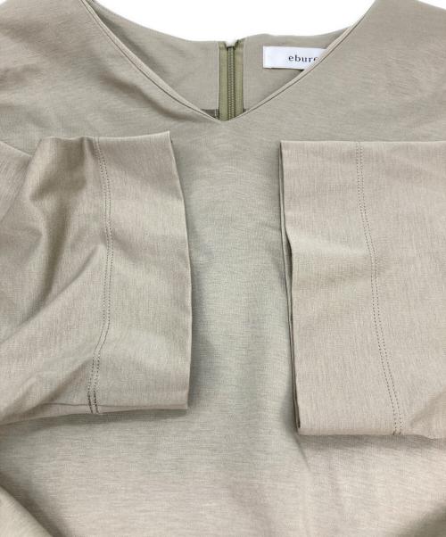 ebure（エブール）EBURE (エブール) H/Sワンピース ベージュ サイズ:36の古着・服飾アイテム