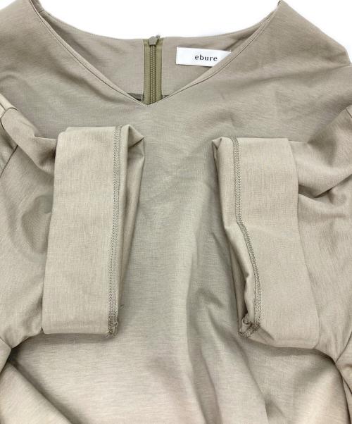 ebure（エブール）EBURE (エブール) H/Sワンピース ベージュ サイズ:36の古着・服飾アイテム