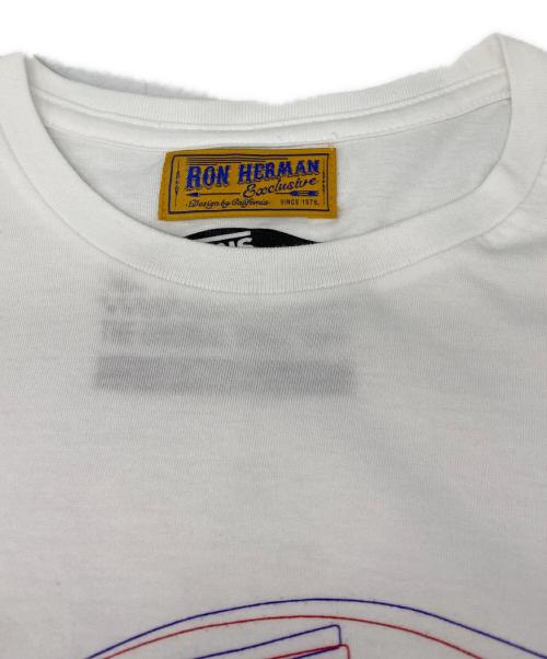 Ron Herman（ロンハーマン）Ron Herman (ロンハーマン) VANS (ヴァンズ) プリントTシャツ ホワイト サイズ:XSの古着・服飾アイテム