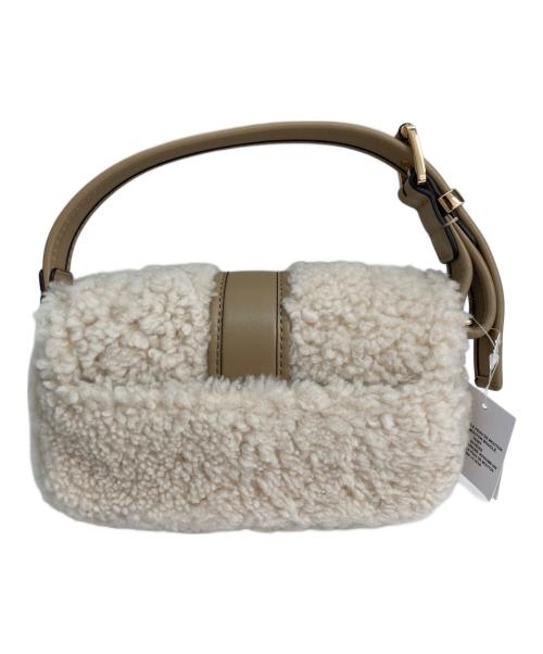 MICHAEL KORS（マイケルコース）MICHAEL KORS (マイケルコース) COLBY シアリング ショルダー エクストラスモール ベージュの古着・服飾アイテム