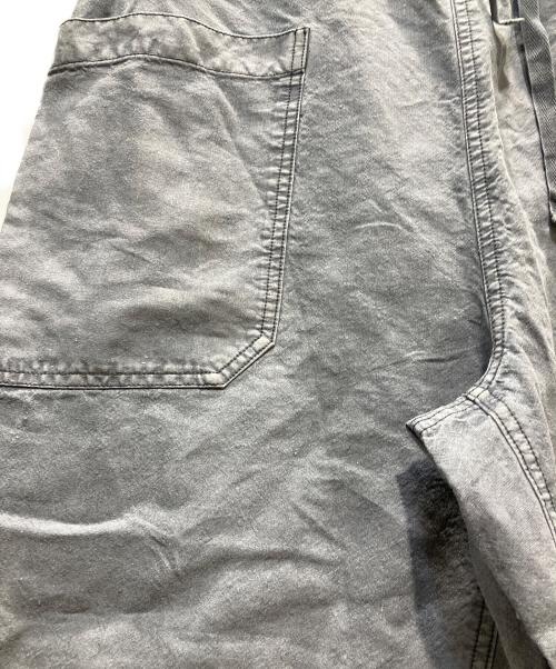 confect（コンフェクト）confect (コンフェクト) リネン和紙 デッキトラウザーズパンツ グレー サイズ:SIZE　3の古着・服飾アイテム