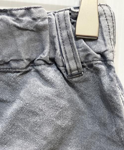 confect（コンフェクト）confect (コンフェクト) リネン和紙 デッキトラウザーズパンツ グレー サイズ:SIZE　3の古着・服飾アイテム
