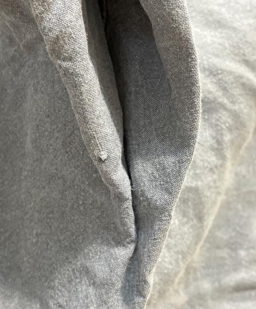 confect（コンフェクト）confect (コンフェクト) リネン和紙 デッキトラウザーズパンツ グレー サイズ:SIZE　3の古着・服飾アイテム